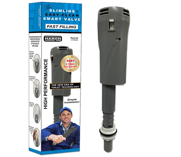 Haron Slimline Easy Clean Smart Toilet Inlet Valve Thrifty Bathrooms