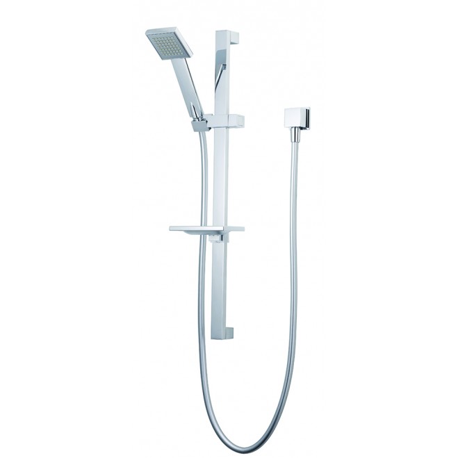 Methven Rere Rail shower Chrome Thrifty Bathrooms and Plumbing Plus