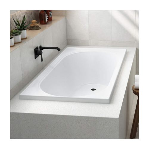 Naples Inset Bath With Tile Bead Thrifty Bathrooms and Plumbing Plus