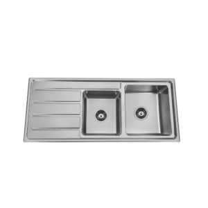 Badundkuche Traditionell 1 & 3/4 Bowl Kitchen Sink Right Hand Bowl