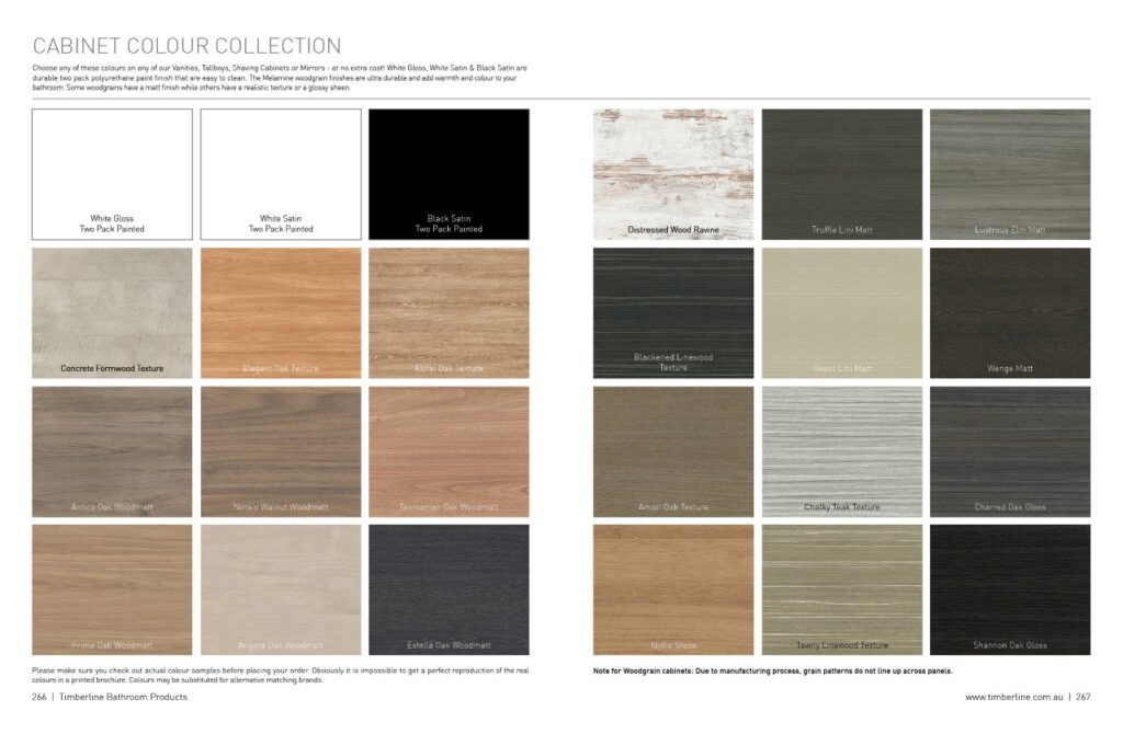 Timberline Florida Ensuite Vanity Thrifty Bathrooms and Plumbing Plus