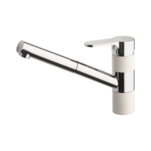 Abey ISA Pull Out Kitchen Mixer Chrome/Alpina