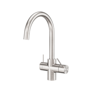 Nero Mecca 3 Way Filtered Mixer Tap Brushed Nickel