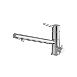 Nero Dolce Three-Way Kitchen Mixer Chrome