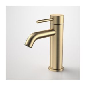 Caroma Liano II Basin Mixer - Brushed Brass - Lead Free
