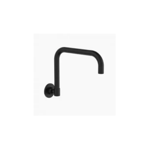 Clark Round Wall Sink Swivel Outlet Black