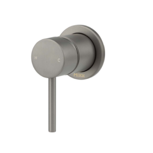 MIXX ANISE SHOWER MIXER (60MM BACKPLATE) GUN METAL LEAD FREE