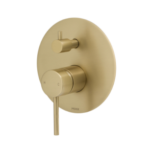 MIXX ANISE SHOWER DIVERTER MIXER BRUSHED GOLD LEAD FREE