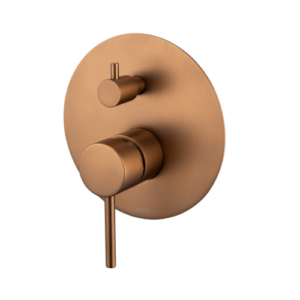 MIXX ANISE SHOWER DIVERTER MIXER BRUSHED BRONZE LEAD FREE