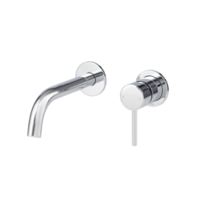 MIXX ANISE DUAL WALL PLATE MIXER CHROME LEAD FREE