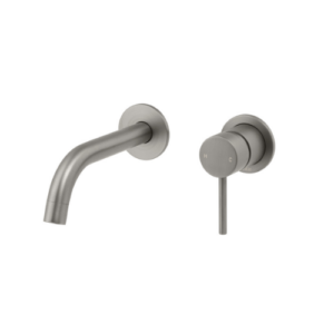 MIXX ANISE DUAL WALL PLATE MIXER GUN METAL LEAD FREE