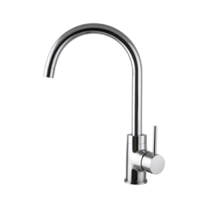 MIXX ANISE ROUND GOOSENECK SINK MIXER CHROME LEAD FREE