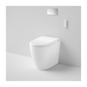 Caroma Urbane II Bidet Cleanflush® Invisi Series II® Wall Faced Toilet Suite (with GermGard®)