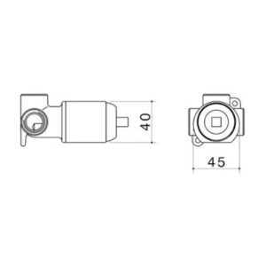 Caroma Saracom Bath Shower Inwall Body Kit Chrome