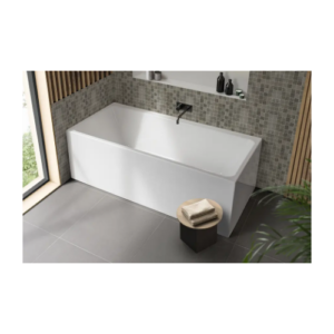 Decina Bianco 1400 Back-to-Wall / Corner Freestanding Bath