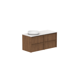 Adp Eli 1200 Wall Hung Left Offset Bowl