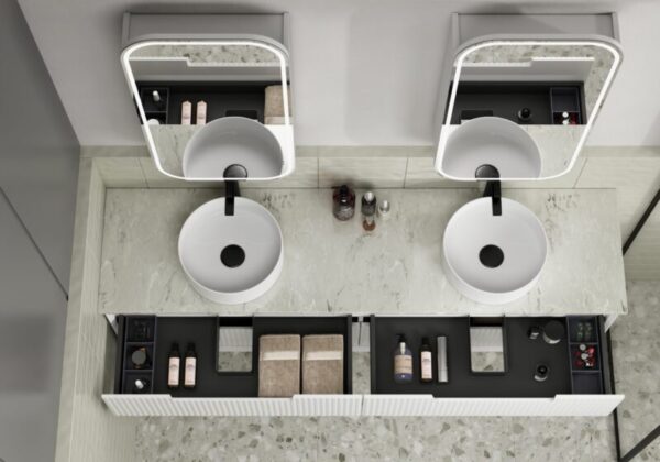 Vienna LED Shaving Cabinet - Image 3