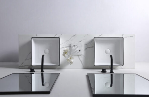 Macleod Gloss White with Black Edge - Image 2
