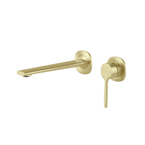 Phoenix Vask SwitchMix Wall Basin / Bath Mixer Set (Complete Kit) – Lead Free Brushed Gold