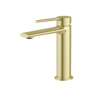 Phoenix Vask Basin Mixer – Lead Free Brushed Gold