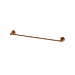 MIXX CHIA 750MM SINGLE TOWEL RAIL BRUSHED BRONZE