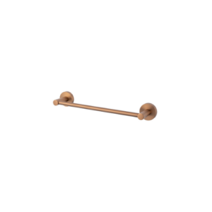 MIXX CHIA 600MM SINGLE TOWEL RAIL BRUSHED BRONZE