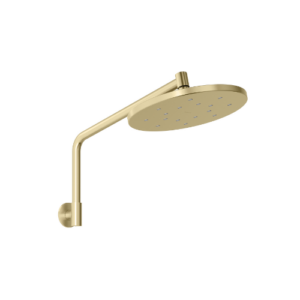 Phoenix Ormond High-Rise Shower Arm and Rose – 4 Star Brushed Gold