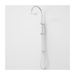 Caroma Liano II Rail Shower with Overhead - Chrome