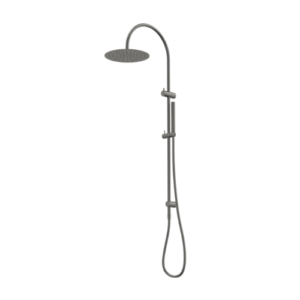 Caroma Liano II Rail Shower with Overhead - Gunmetal