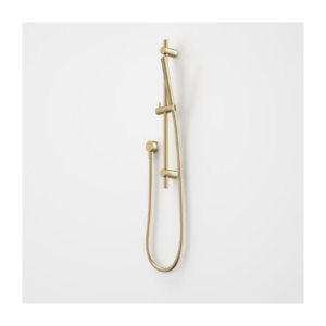 Caroma Liano II 3 Function Microphone Rail Shower - Brushed Brass