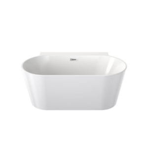 Caroma Round Back to Wall Freestanding Bath 1400mm (No Overflow)