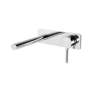 Phoenix Vivid Slimline Oval SwitchMix Wall Basin / Bath Mixer Set 175mm (Complete Kit) – Lead Free