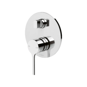 Phoenix Vivid Slimline Oval SwitchMix Shower / Bath Diverter Mixer (Complete Kit) Chrome