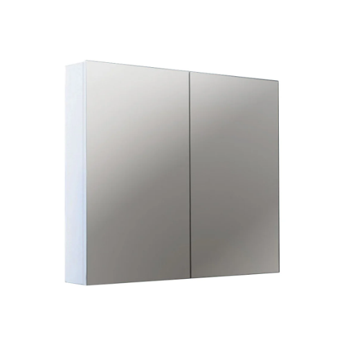 Mercio PVC Shaving Cabinet 750mm - Gloss White BIMP-752-GW - Image 2