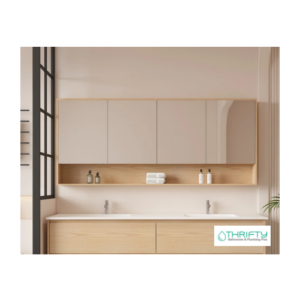 Mercio HERA 1800mm Shaving Cabinet - Tas Oak HES-1804-TO