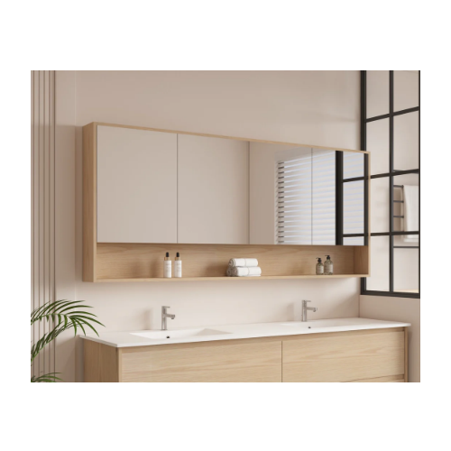 Mercio HERA 1800mm Shaving Cabinet - Tas Oak HES-1804-TO - Image 3