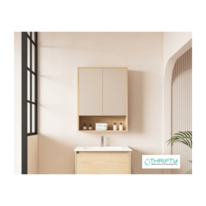 Mercio HERA 600mm Shaving Cabinet - Tas Oak HES-602-TO