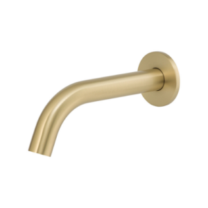 Mixx Anise 180mm Bath Spout Brushed Gold Lead Free