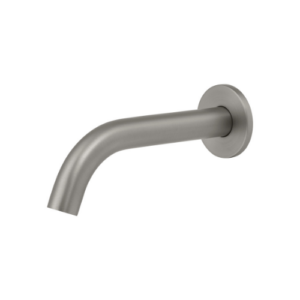 Mixx Anise Wall Basin Spout 180mm Gun Metal