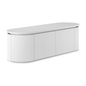 Fienza Empire Pill Satin White 1500 Wall Hung Cabinet