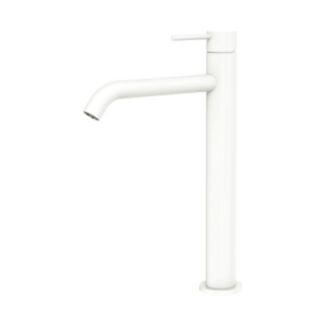 Fienza Kaya Tall Basin Mixer Matte White