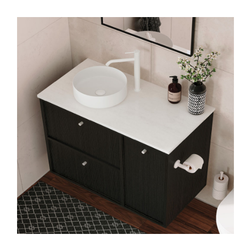 Fienza Kaya Tall Basin Mixer Matte White - Image 2