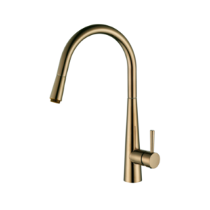 Modern National Kasper Pull-Out Kitchen Mixer Brushed Bronze