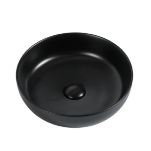 ZUMI Bacino Counter Top Ceramic Basins Matte Black