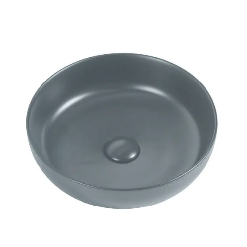 ZUMI Bacino Counter Top Ceramic Basins Matte Grey