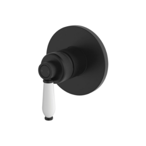 Fienza Eleanor Wall Mixer Matte Black  Ceramic