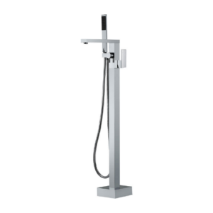 Fienza Jet Floor Standing Mixer & Shower Chrome