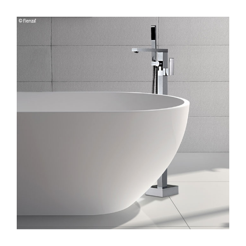 Fienza Jet Floor Standing Mixer & Shower Chrome - Image 3