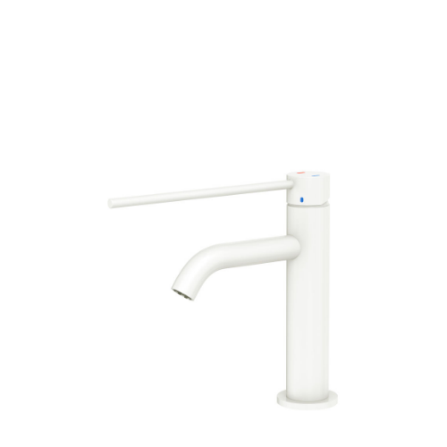Fienza Kaya Care Basin Mixer Matte White