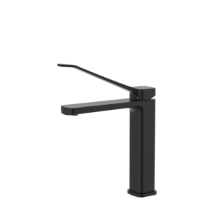 Fienza Tono Care Medium Basin Mixer Matte Black